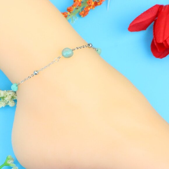 Elegant Handmade Anklet – Perfect for Women & Girls | Ideal Gift Option, DYC1673 - Picture 3 of 7